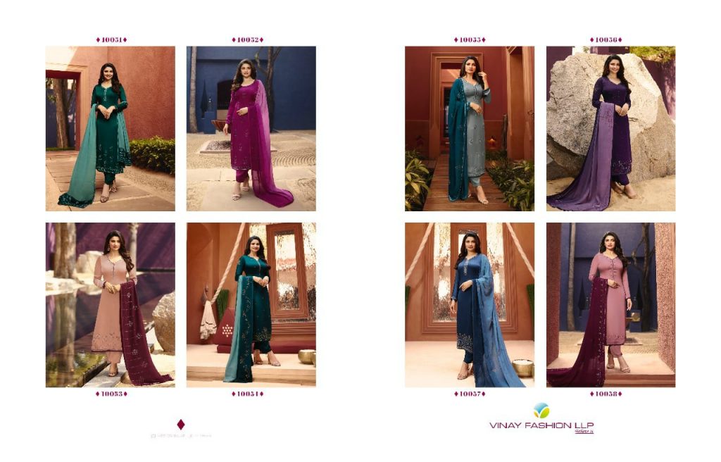 Vinay Present Evershine Vol 22 Dress Material Collection.