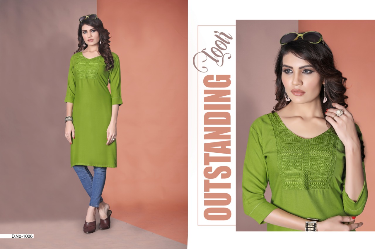 Watermelon Present Fatafat Vol 4 Casual Wear Kurtis Collection.