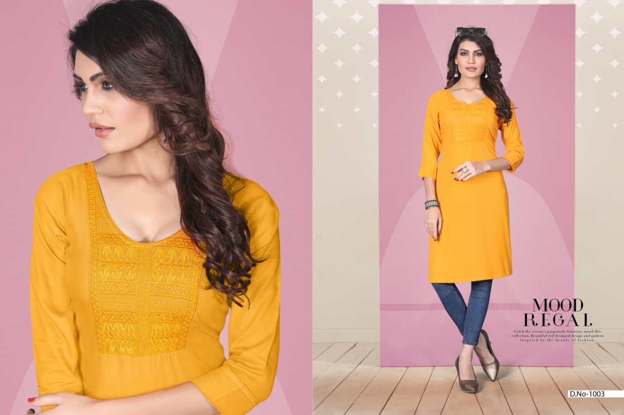 Watermelon Present Fatafat Vol 4 Casual Wear Kurtis Collection.