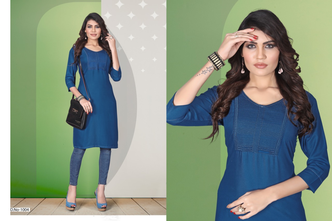 Watermelon Present Fatafat Vol 4 Casual Wear Kurtis Collection.