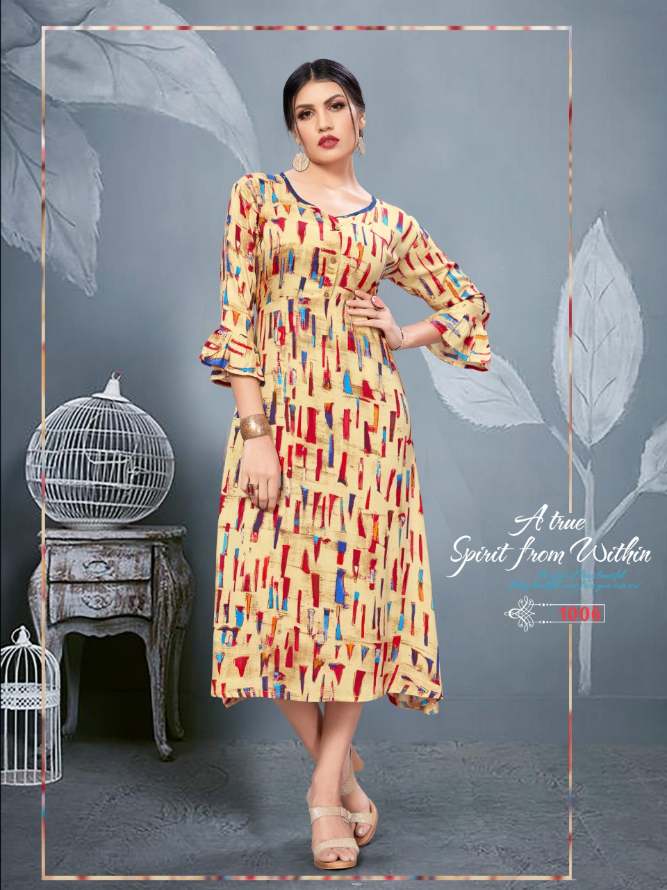 Watermelon Present Gulaboo Vol 2 Casual Wear Kurtis Collection.