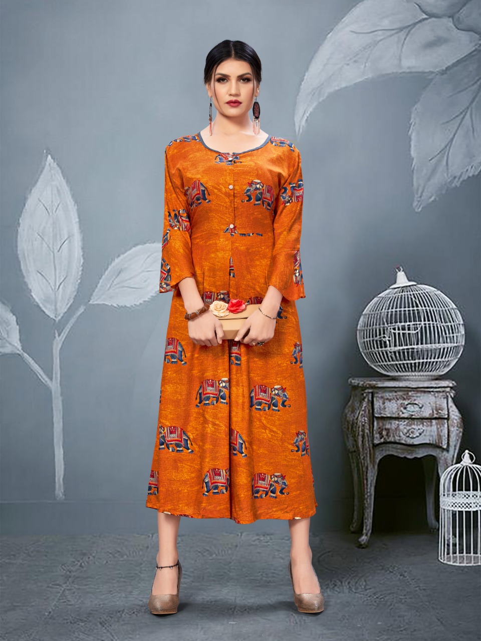 Watermelon Present Gulaboo Vol 2 Casual Wear Kurtis Collection.