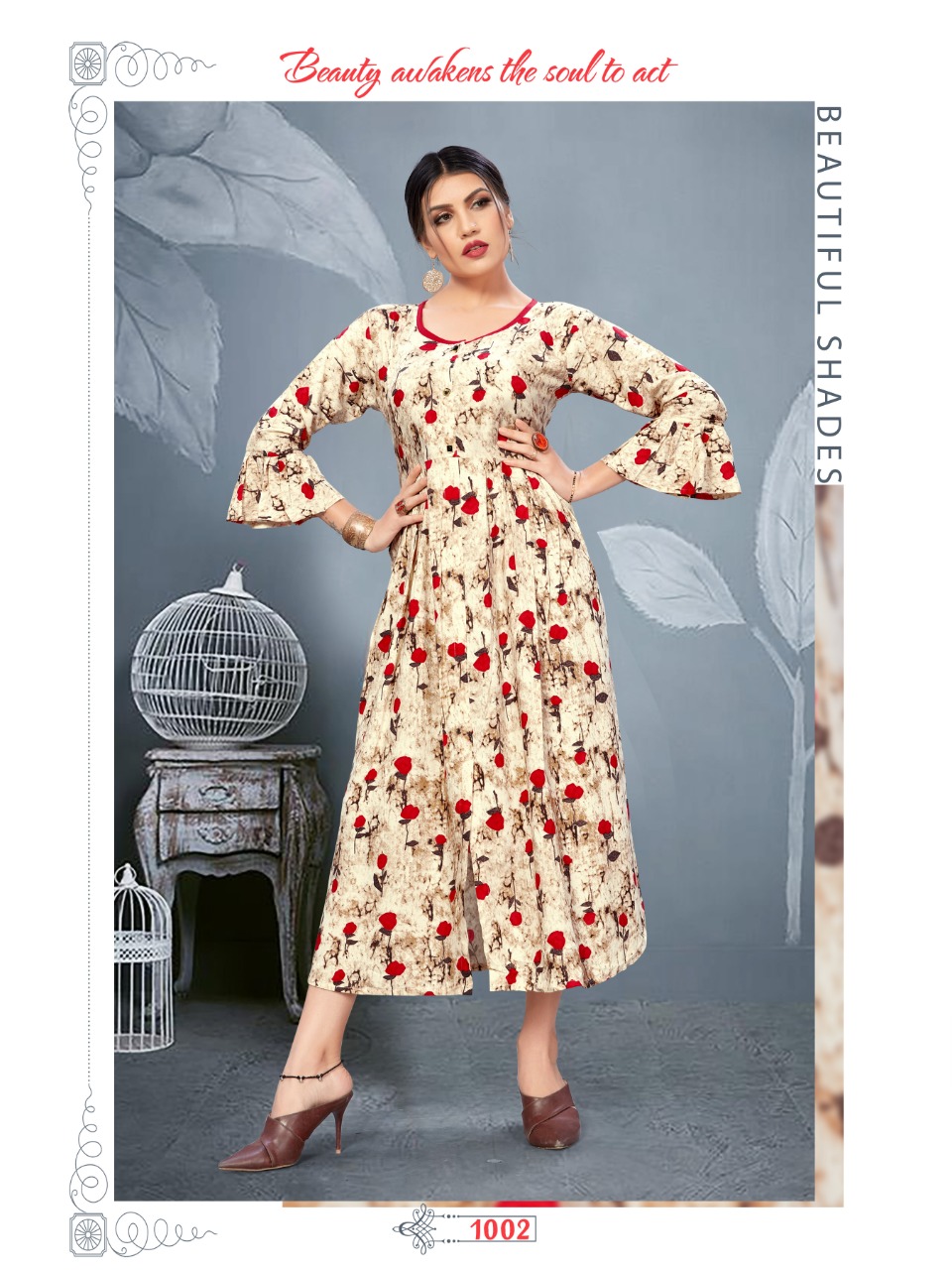 Watermelon Present Gulaboo Vol 2 Casual Wear Kurtis Collection.