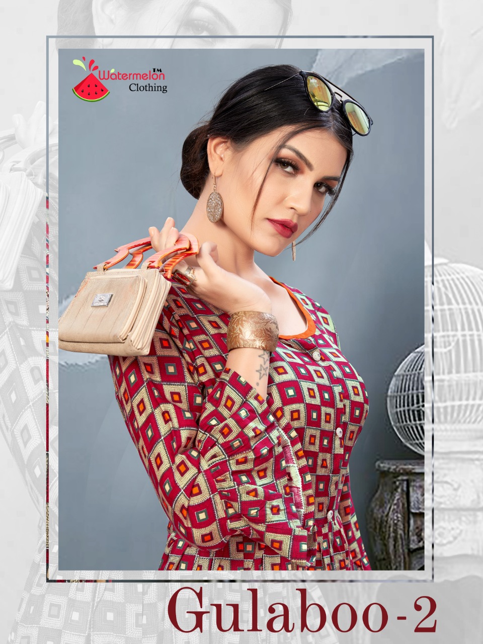 Watermelon Present Gulaboo Vol 2 Casual Wear Kurtis Collection.