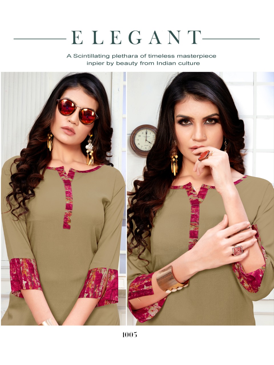 Watermelon Present Platinum World Vol 1 Casual Wear Designer Kurtis Catalogue.