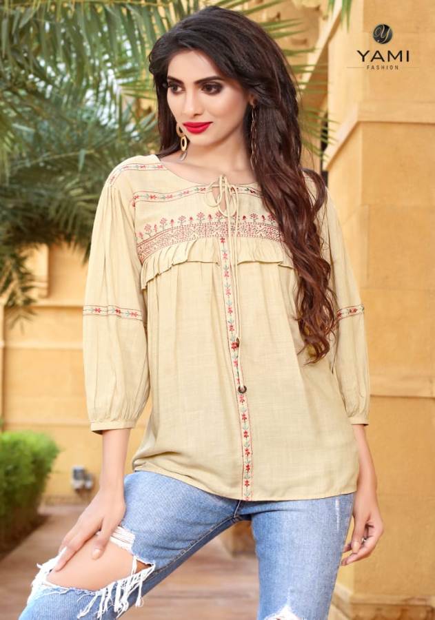 Yami By Topsy Vol 9 Rayon Western Short Top Collection