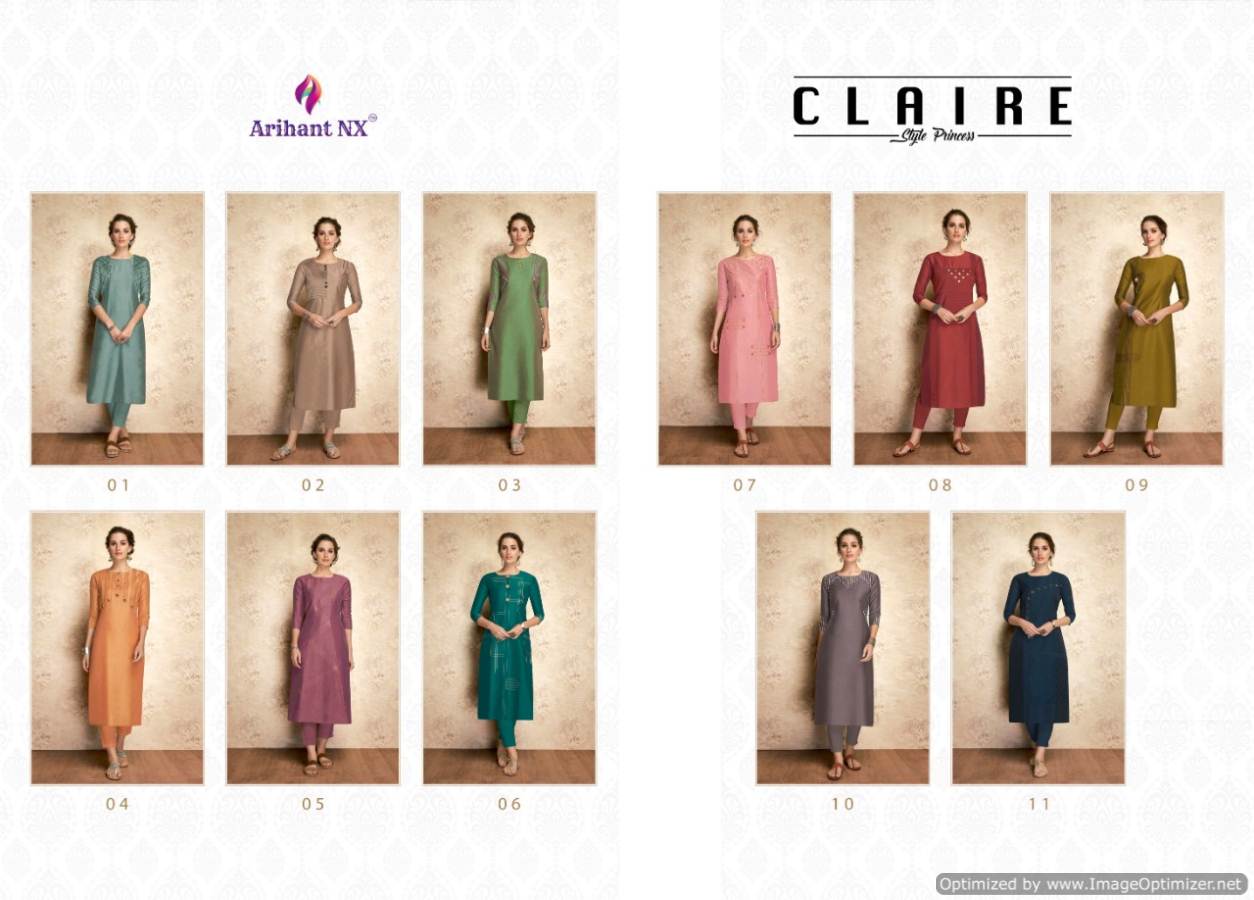 Arihant By Claire Rich Look Kurtis Catalogue