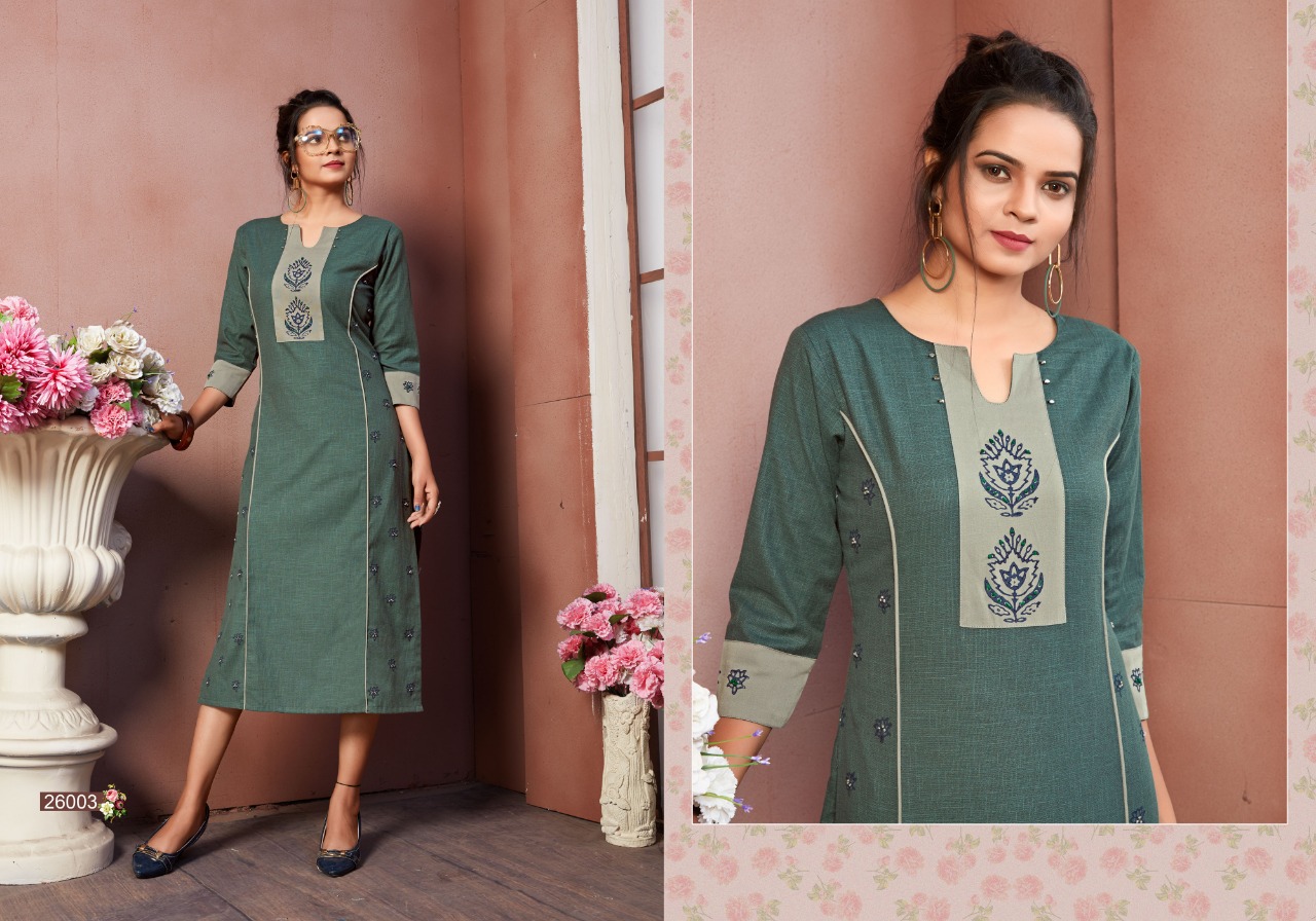 Artriddhs By Fairy World Designer Kurtis Collection.