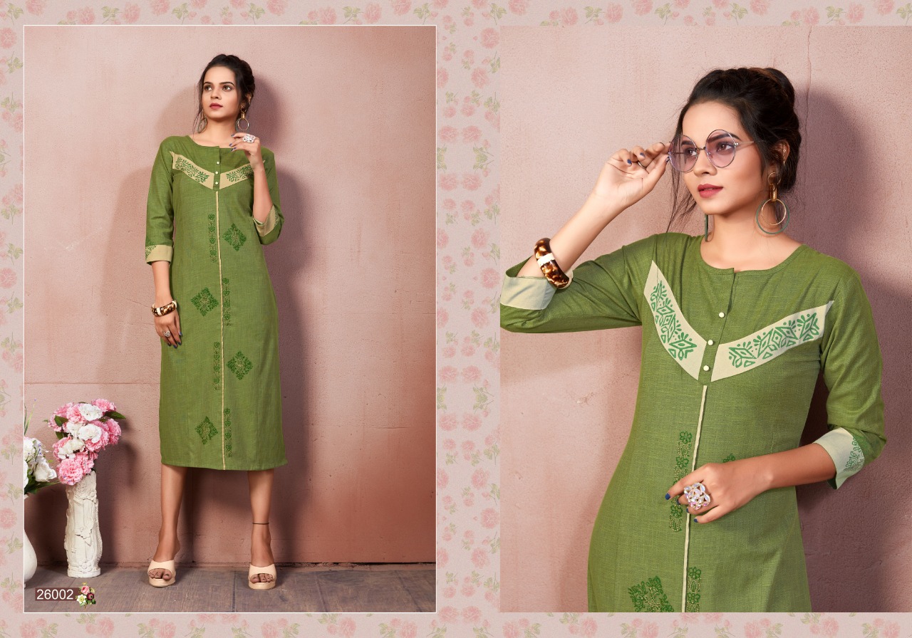 Artriddhs By Fairy World Designer Kurtis Collection.