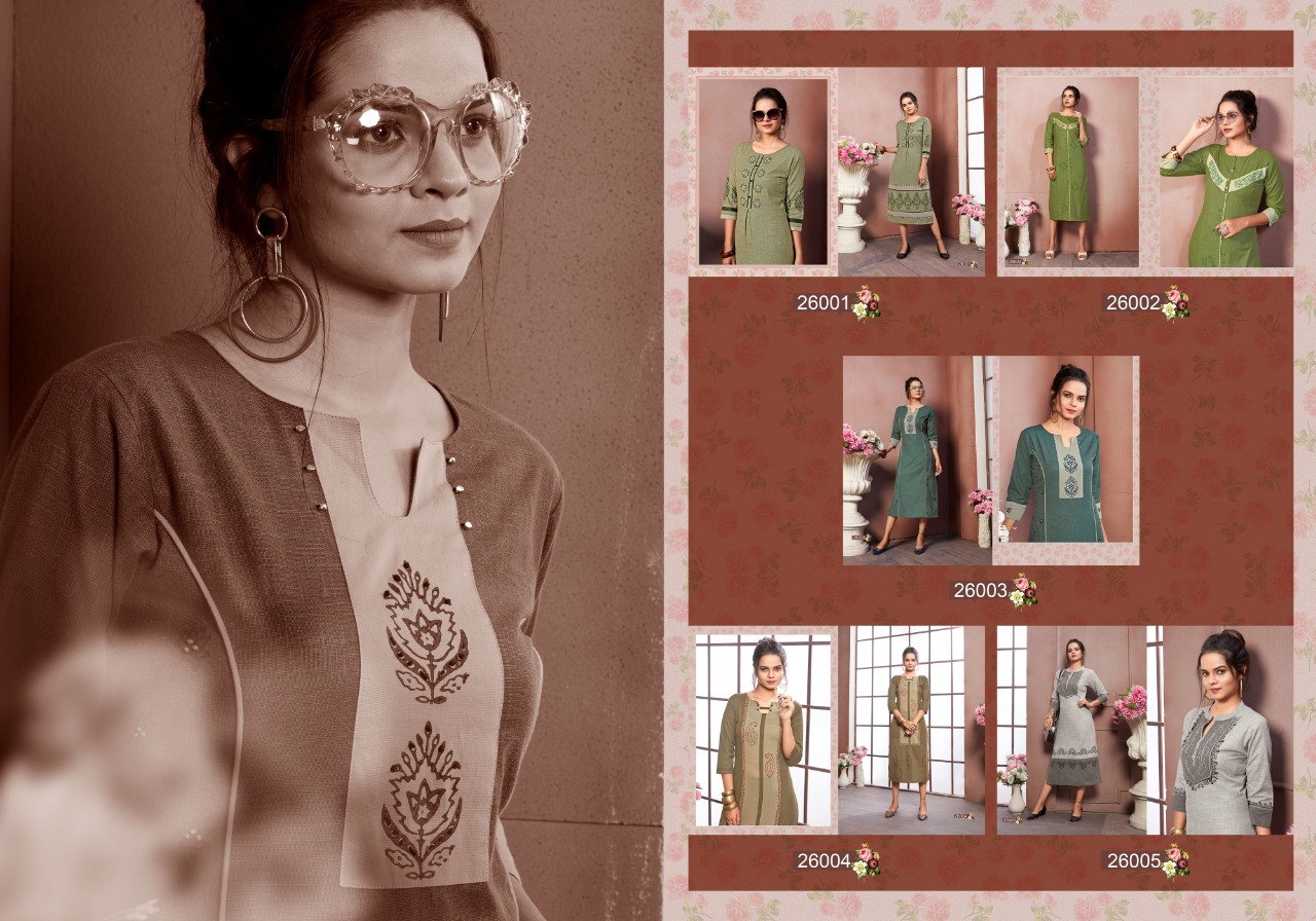 Artriddhs By Fairy World Designer Kurtis Collection.