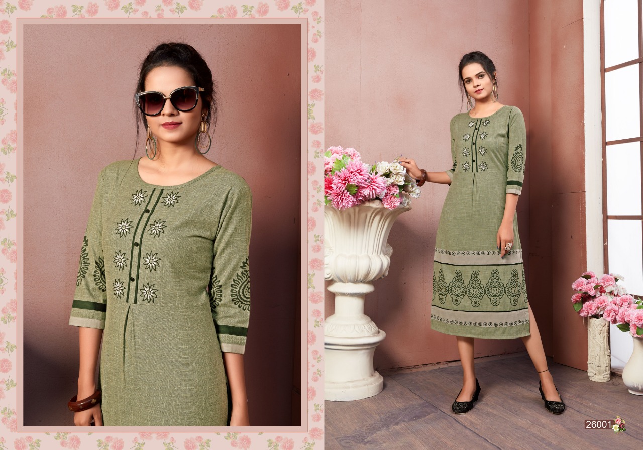 Artriddhs By Fairy World Designer Kurtis Collection.