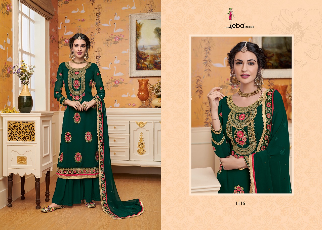 Jeba Present Hurma Vol 22 Festive Wear Georgette Salwar Suits