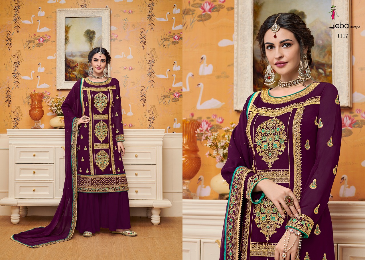 Jeba Present Hurma Vol 22 Festive Wear Georgette Salwar Suits