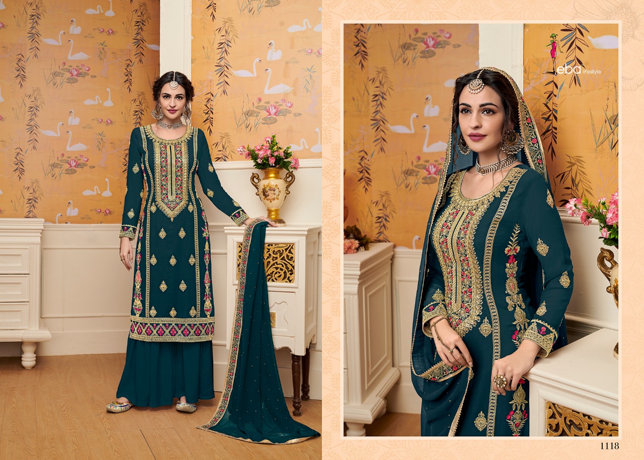 Jeba Present Hurma Vol 22 Festive Wear Georgette Salwar Suits