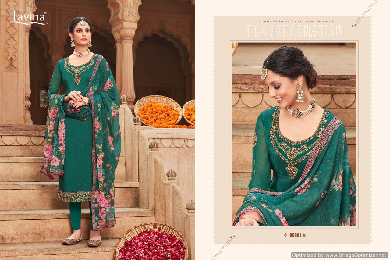 Lavina Vol 96 Designer Salwar Suits Collection. Discount 2%