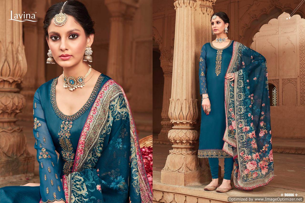 Lavina Vol 96 Designer Salwar Suits Collection. Discount 2%