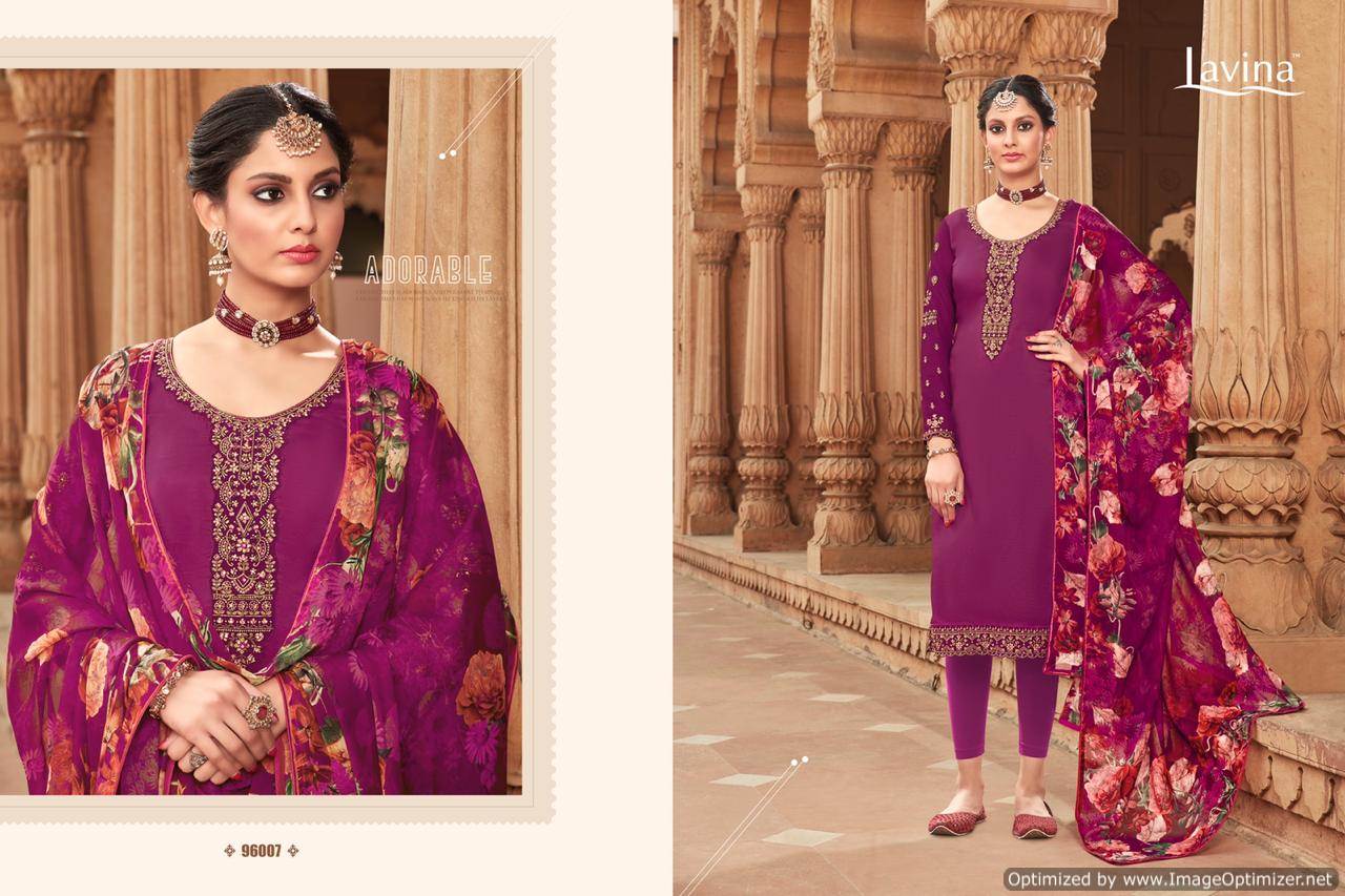 Lavina Vol 96 Designer Salwar Suits Collection. Discount 2%