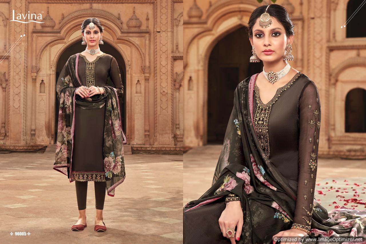 Lavina Vol 96 Designer Salwar Suits Collection. Discount 2%