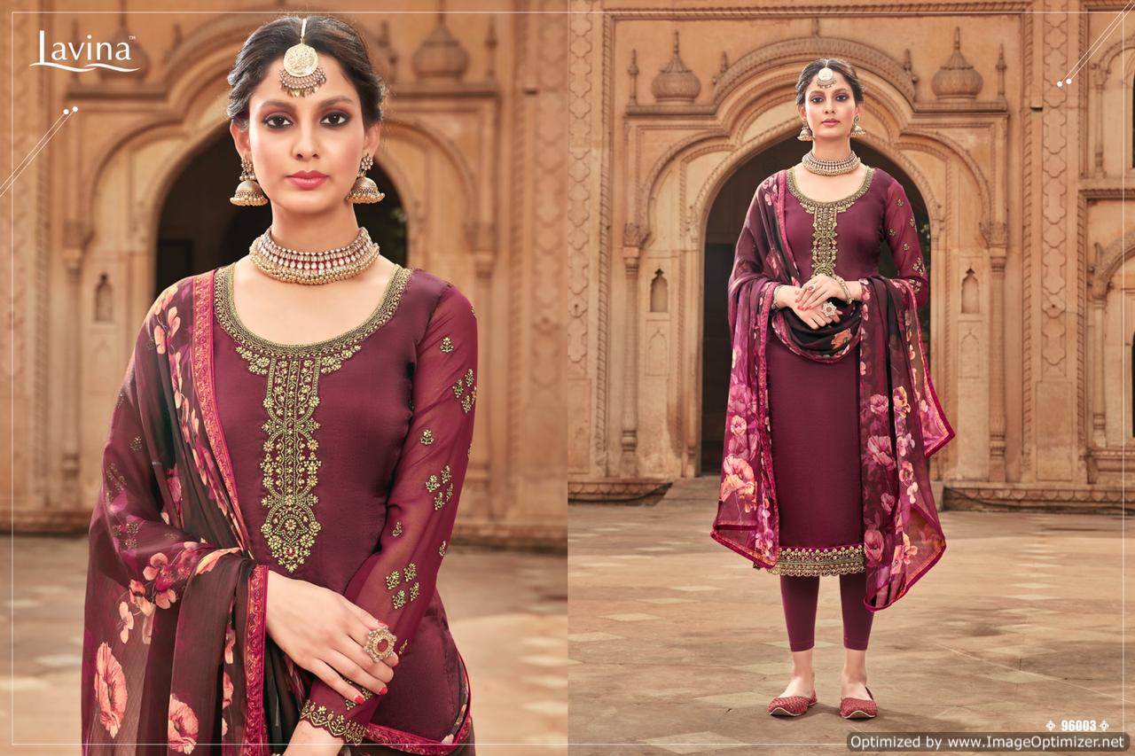 Lavina Vol 96 Designer Salwar Suits Collection. Discount 2%