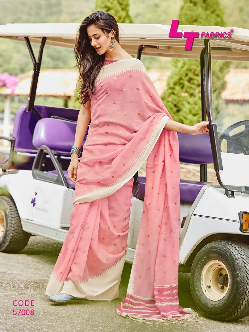 Lt Fabric Present Aashna Designer Sarees Catalogue