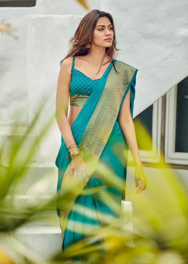 Lt  By Krisha Sana Silk Rich Look Stylish Saree Collection