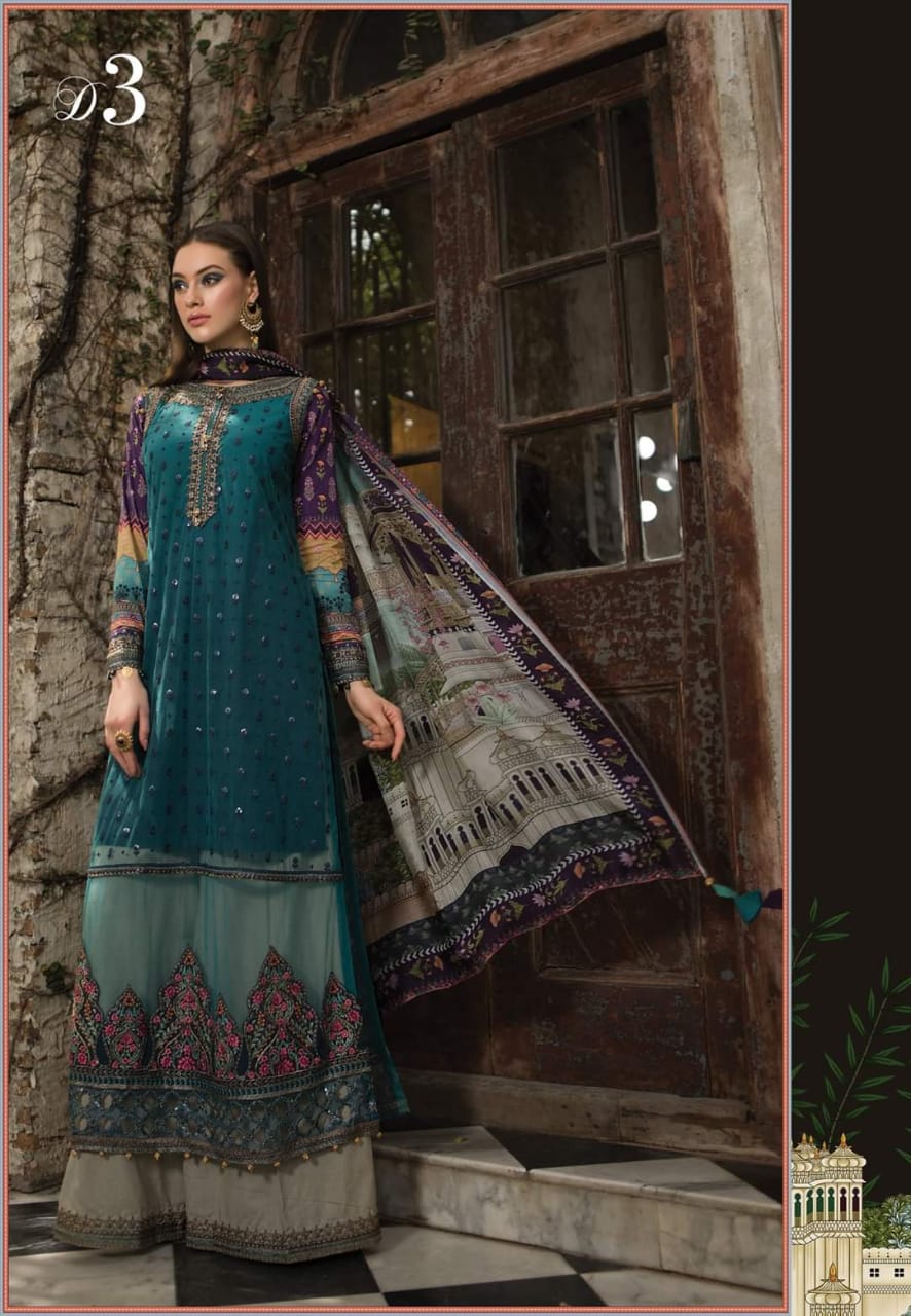 Mariab By  Lawn Designer Pakistani Salwar Suits Collection