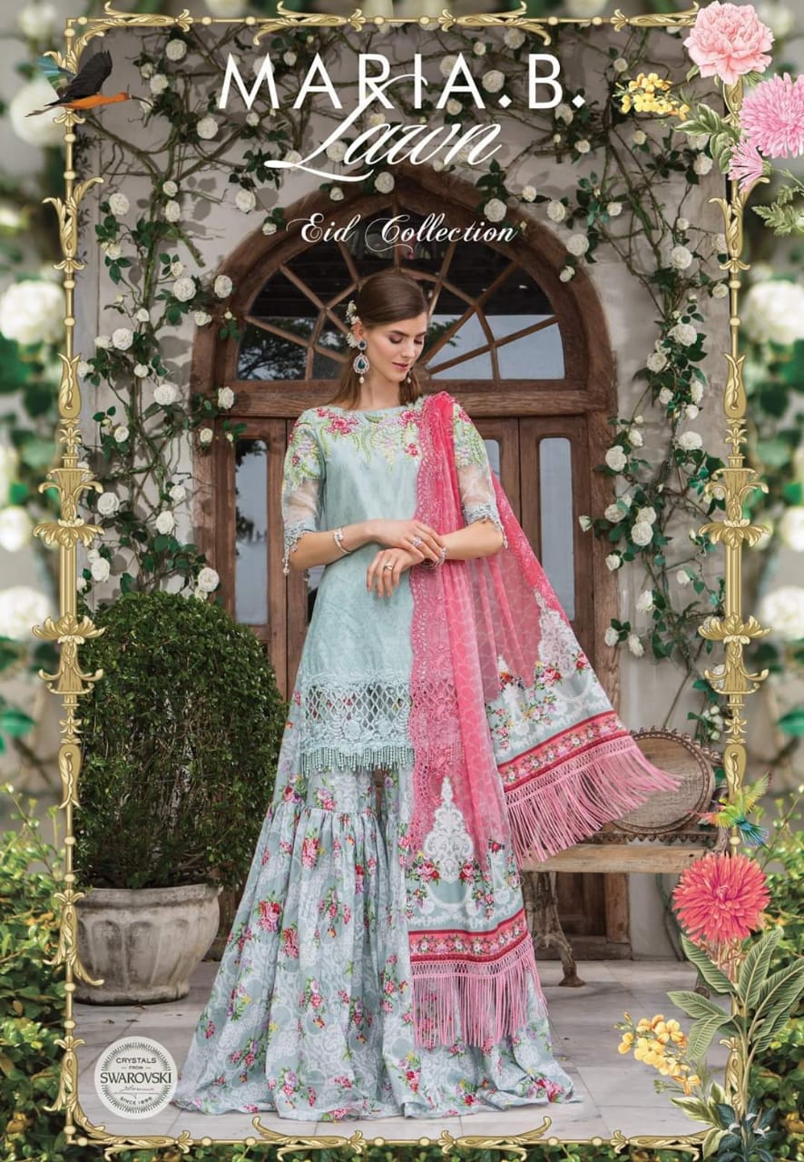 Mariab By  Lawn Designer Pakistani Salwar Suits Collection