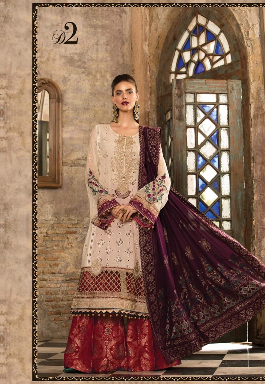 Mariab By  Lawn Designer Pakistani Salwar Suits Collection