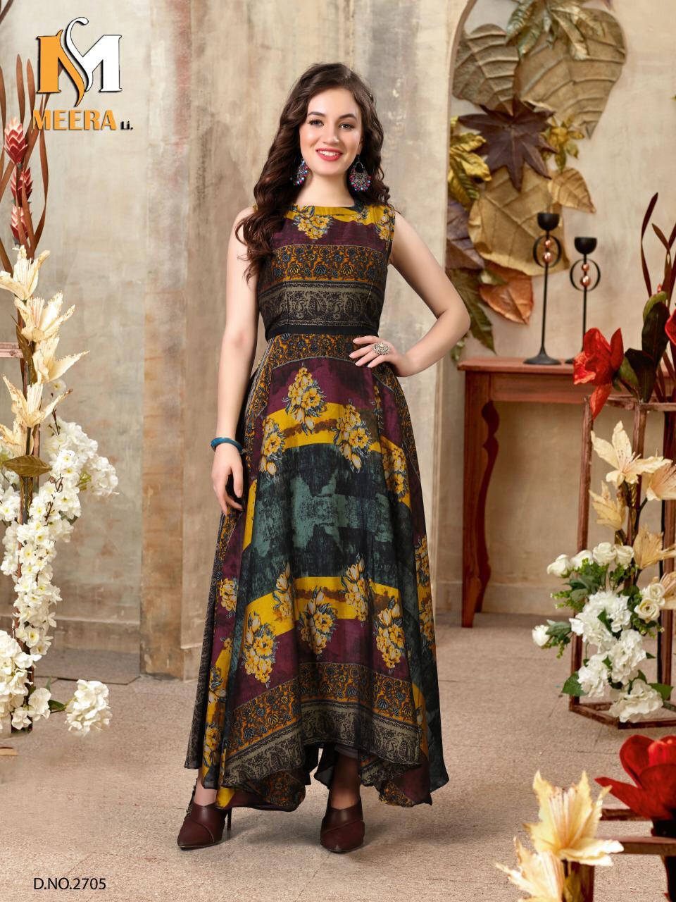 Meerali Present  Saheli 1 Printed Georgette Stylish Kurti