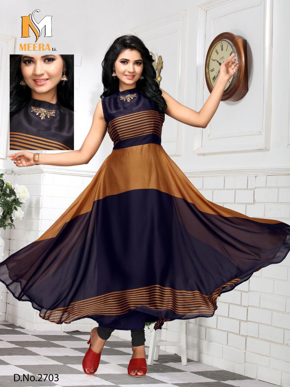 Meerali Present  Saheli 1 Printed Georgette Stylish Kurti