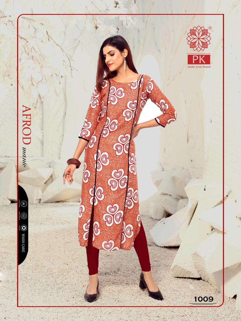 Pk Present Lifestyle Vol 2 Casual Wear Kurtis Catalogue