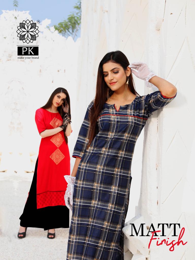 Pk Present Lifestyle Vol 2 Casual Wear Kurtis Catalogue