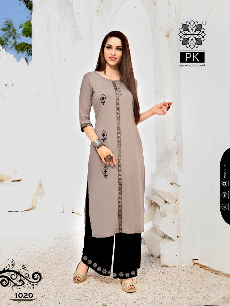 Pk Present Lifestyle Vol 2 Casual Wear Kurtis Catalogue