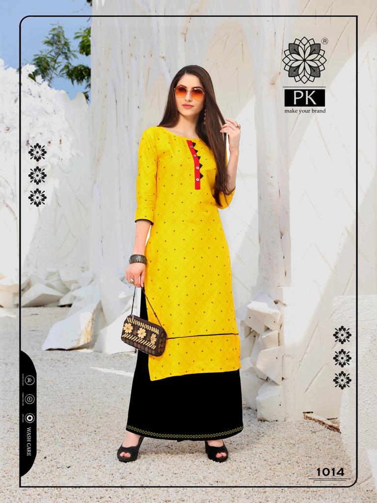 Pk Present Lifestyle Vol 2 Casual Wear Kurtis Catalogue