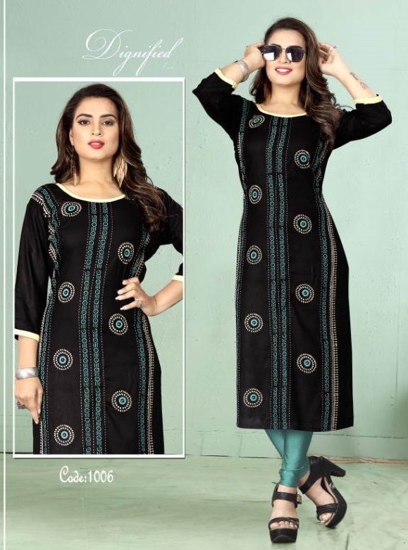 Poorvi  By Culture 1 Heavy Rayon Hand Worked Kurti Collection