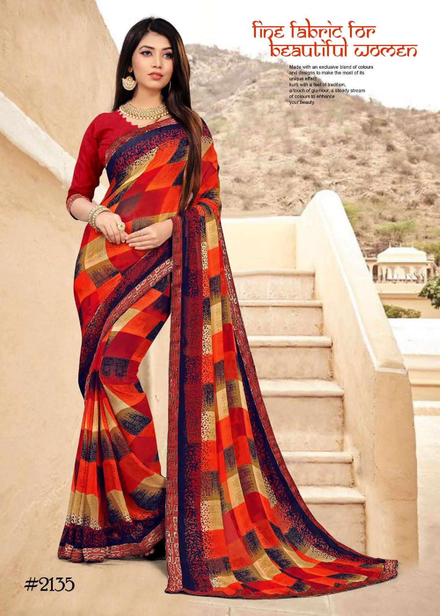 Rakshita  Weight Less Casual Wear Sarees Catalogue