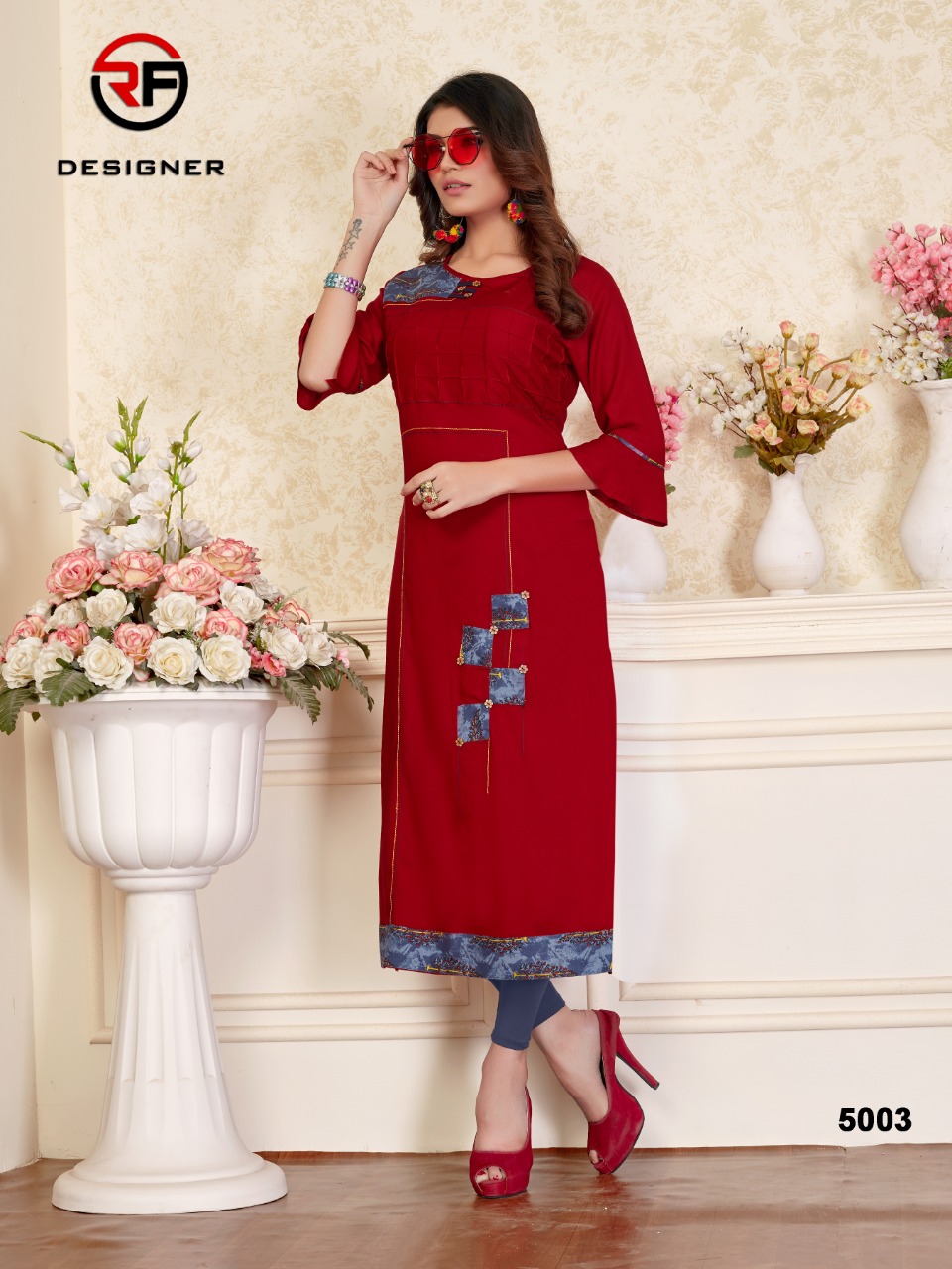 Rf Present Pearl Vol 5 Kurtis Catalogue