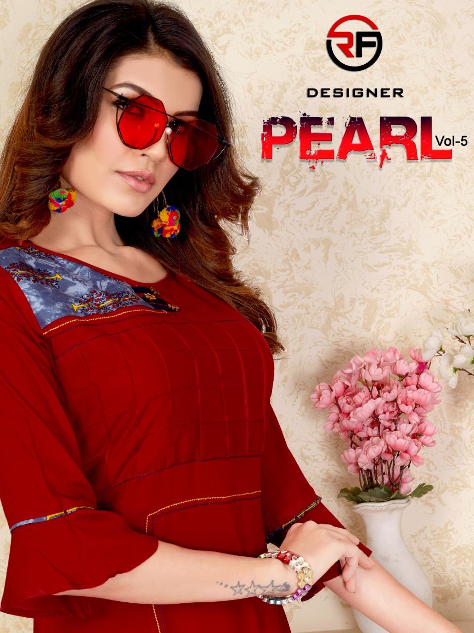 Rf Present Pearl Vol 5 Kurtis Catalogue