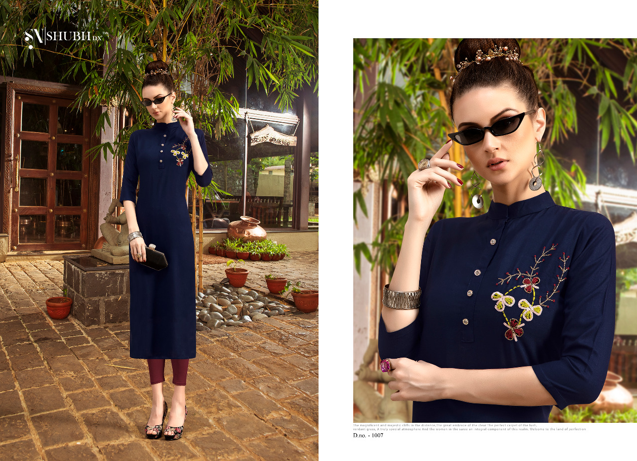 Shubh Nx Present Vastra Kurtis Catalogue