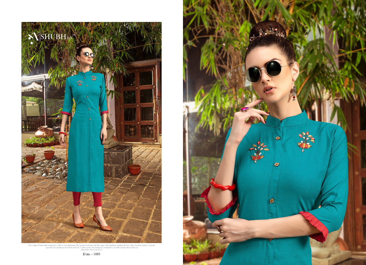 Shubh Nx Present Vastra Kurtis Catalogue