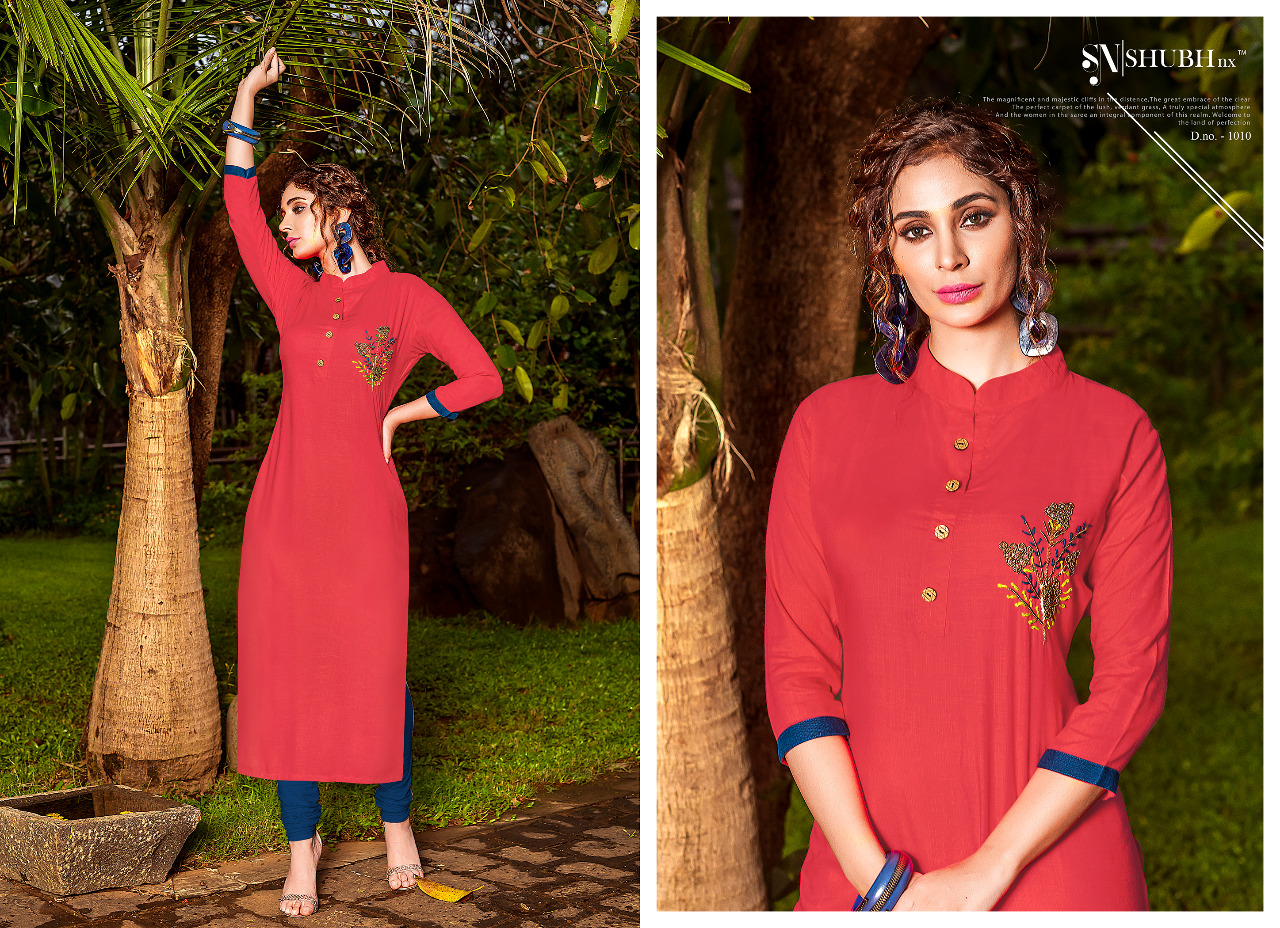 Shubh Nx Present Vastra Kurtis Catalogue