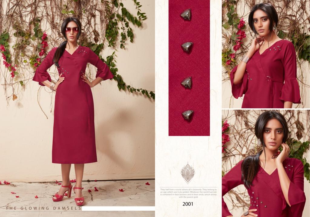 Vastra Moda Present Amber Vol 2 Casual Wear Kurtis Catalogue