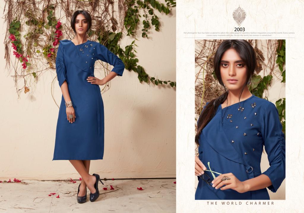 Vastra Moda Present Amber Vol 2 Casual Wear Kurtis Catalogue