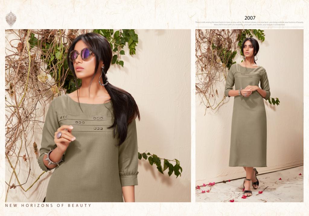 Vastra Moda Present Amber Vol 2 Casual Wear Kurtis Catalogue