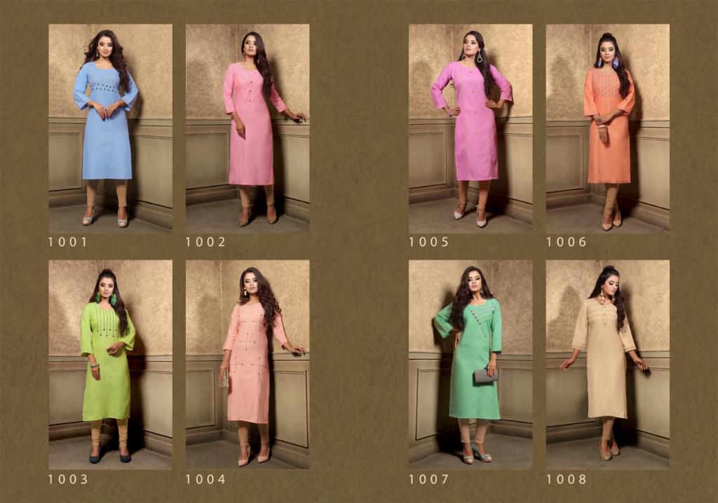 Vastra Moda Present Glory Vol 1 Kurtis Catalogue