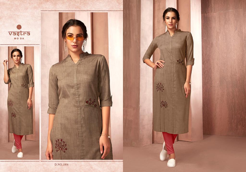 Vastra Moda Present Splash Vol 1 Kurtis Catalogue