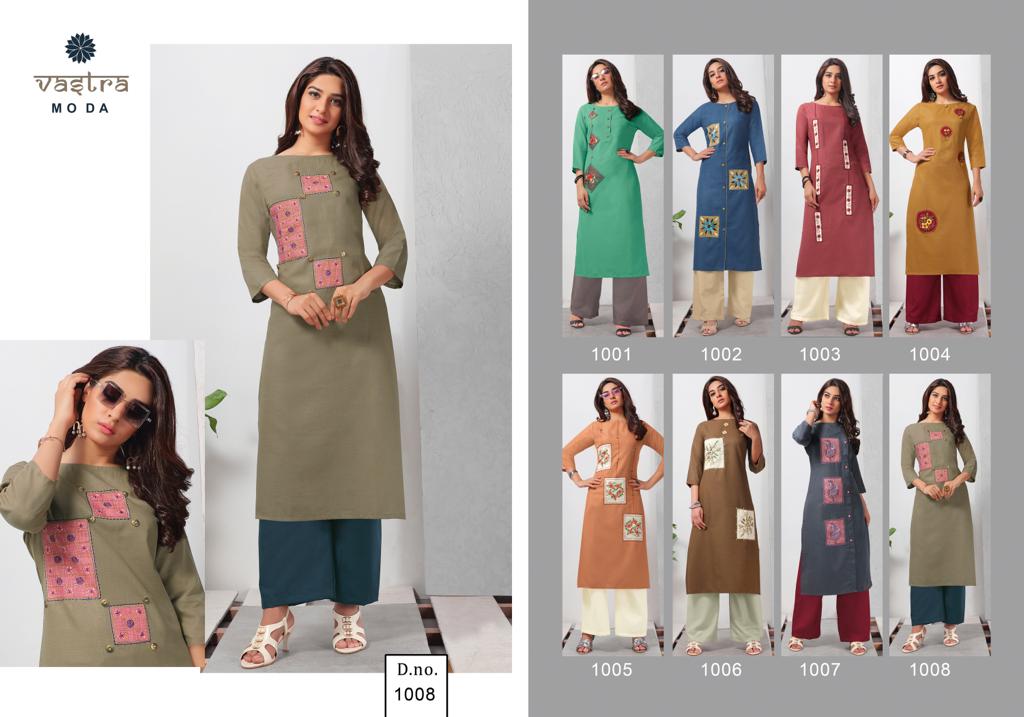 Vastra Moda Present Fashion Vol 1kurtis Catalogue