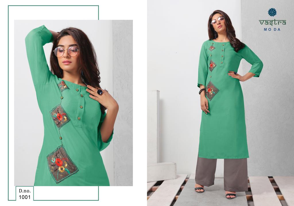 Vastra Moda Present Fashion Vol 1kurtis Catalogue