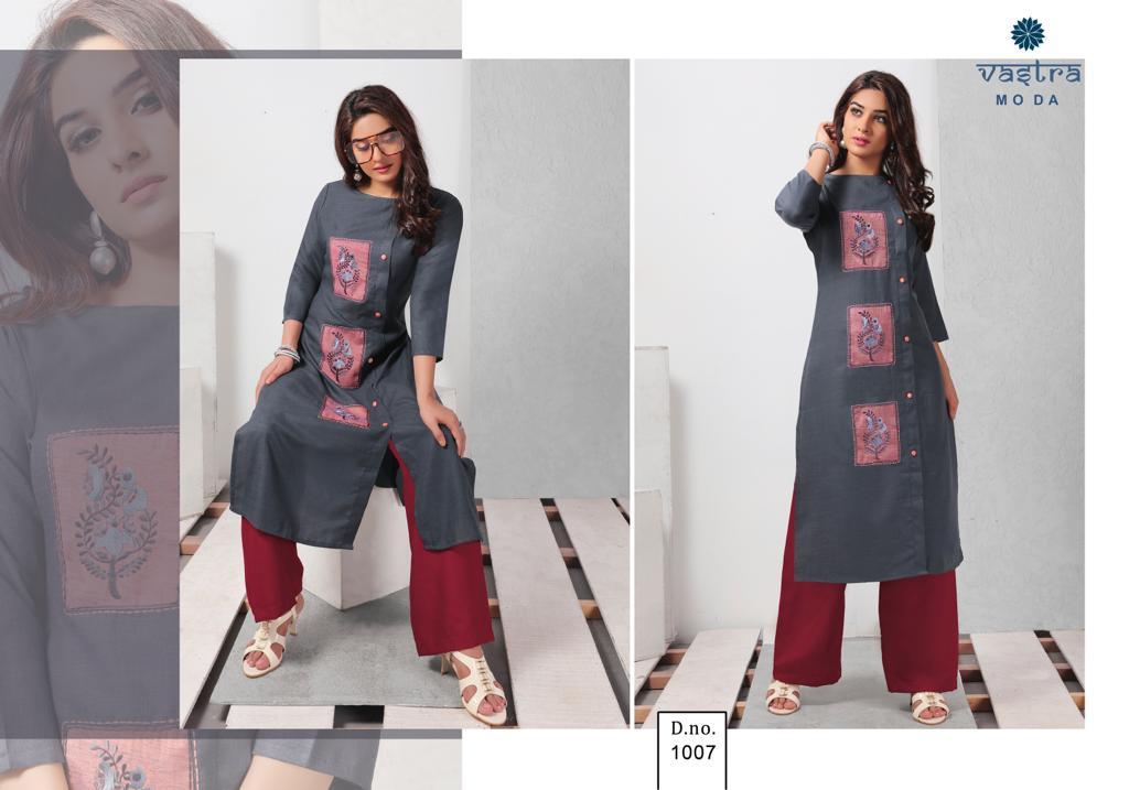 Vastra Moda Present Fashion Vol 1kurtis Catalogue