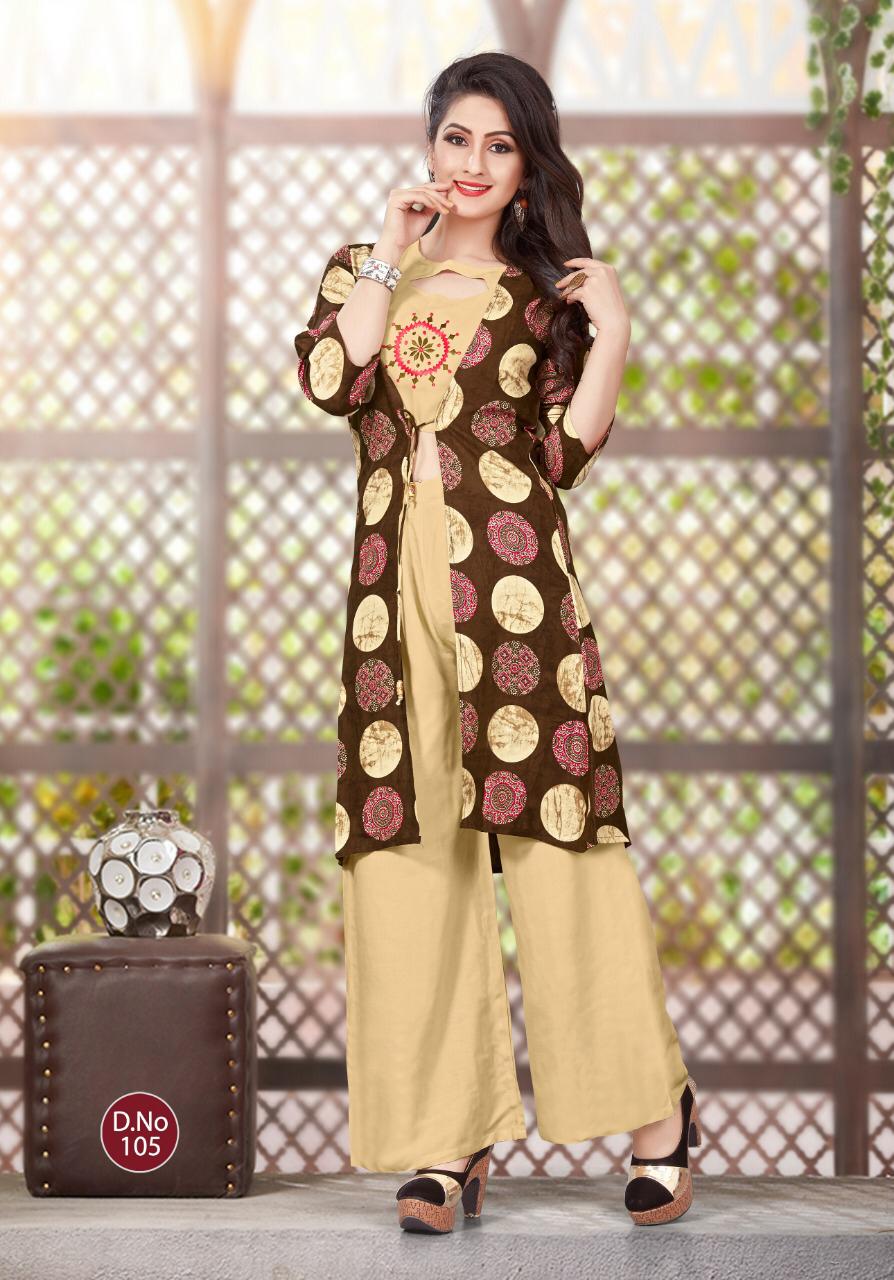 Cherry Vol 1 By Sreenath Creation Pure 14 Kg Rayon Designer Party Wear Kurtis Collection